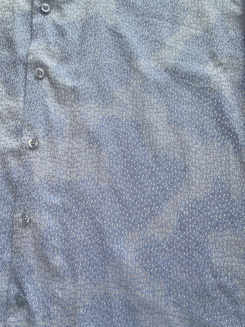 Bugatchi Exclusive Rare Tone on Tone MicroPatterned Men's Shirt Fits like XXL - Picture 2 of 5